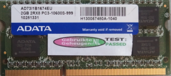 Adata 2GB DDR3 PC3-10600S 1333MHz
