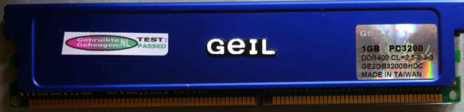 Geil 1GB DDR PC3200U 400MHz