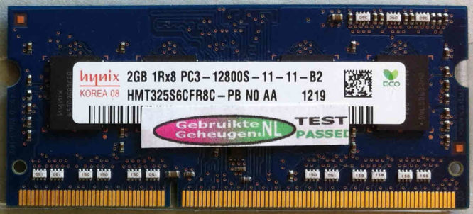 Hynix 2GB DDR3 PC3-12800S 1600MHz