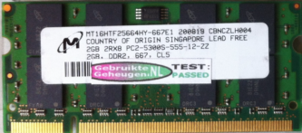 Micron 2GB DDR2 PC2-5300S 667MHz