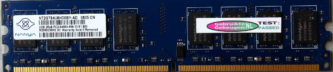 Nanya 2GB DDR2 PC2-6400U 800MHz