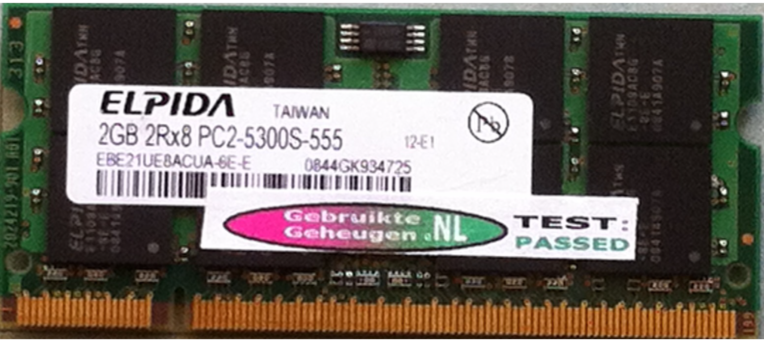 Elpida 2GB DDR2 PC2-5300S 667MHz