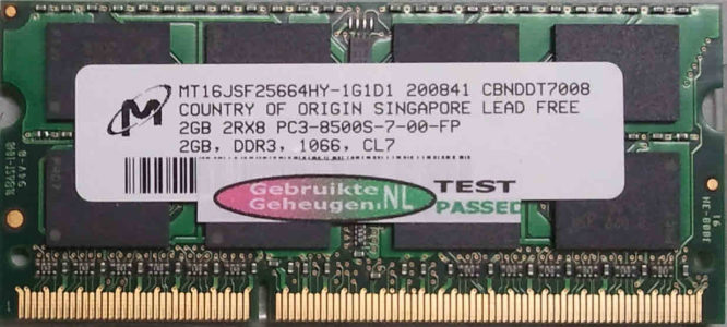 Micron 2GB DDR2 PC2-6400S 800MHz