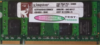 Kingston 2GB DDR2 PC2-6400S 800MHz