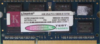 Kingston 4GB DDR3 PC3-10600S 1333MHz