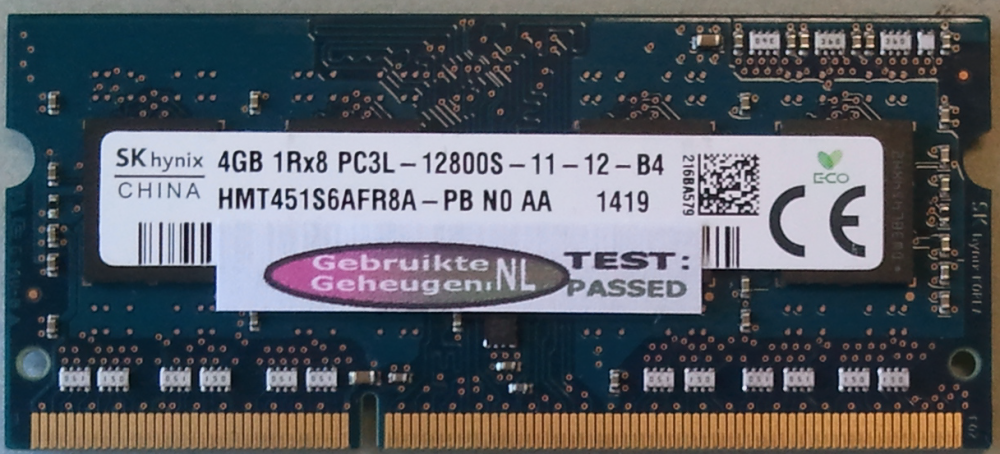 Hynix 4GB DDR3 PC3L-12800S 1600MHz