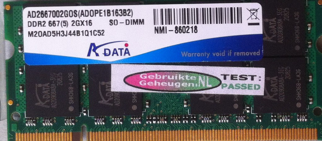 DDR2 667(5) 2Gx16