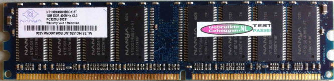 Nanya 1GB DDR PC3200U 400MHz