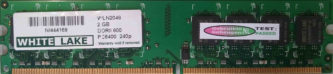 White Lake 2GB DDR2 PC2-6400U 800MHz