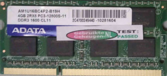 Adata 4GB PC3-12800S 1600MHz