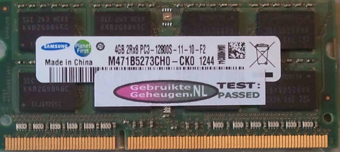 Samsung 4GB PC3-12800S 1600MHz