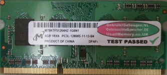 Micron 4GB PC3L-12800S 1600MHz