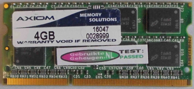 MemorySolution 4GB PC3-10600S 1333MHz