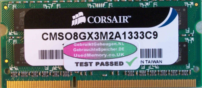 Corsair 4GB PC3-10600S 1333MHz