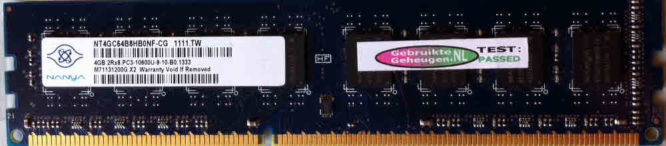 Nanya 4GB PC3-10600U 1333MHz