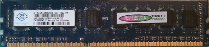 Nanya 2GB PC3-10600U 1333MHz