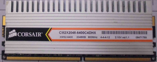 Corsair 2GB PC2-6400U 800MHz