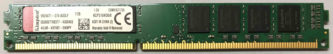 Kingston 8GB PC3-12800U 1600MHz