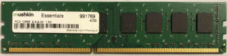 Mushkin 4GB PC3-10600U 1333MHz