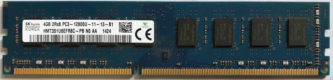 SKhynix 4GB PC3-12800U 1600MHz