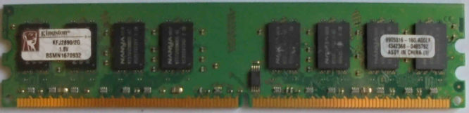 Kingston 2GB PC2-6400U 800MHz