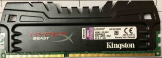Kingston 4GB PC3-12800U 1600MHz HyperX Beast