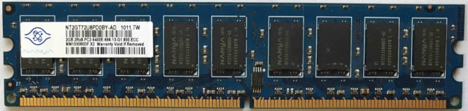 Nanya 2GB PC2-6400E 800MHz