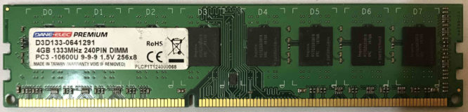 Dane-Elec 4GB PC3-10600U 1333MHz