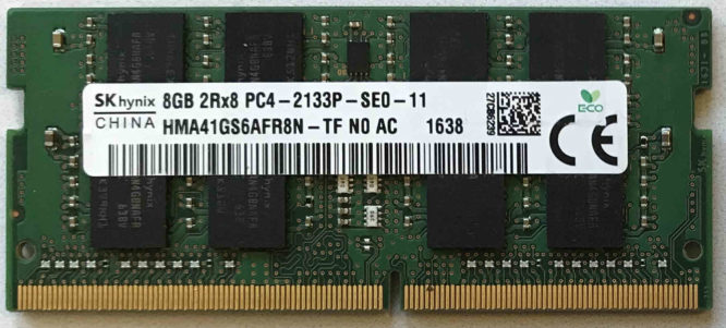 SKhynix 8GB PC4-2133P