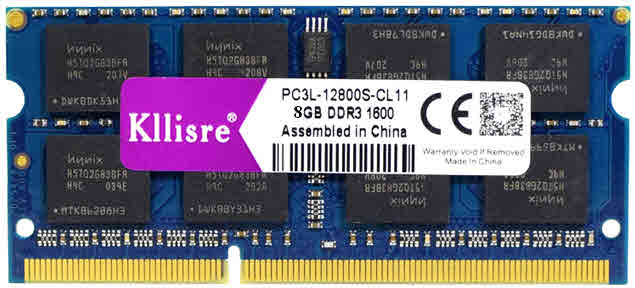 Kllisre 8GB PC3L-12800S 1600MHz