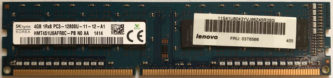 SKhynix 4GB PC3-12800U 1600MHz