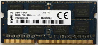 Kingston 8GB PC3L-12800S 1600MHz