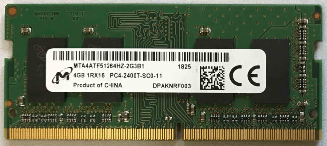 Micron 4GB PC4-2400T-SC0-11
