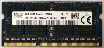 SKhynix 4GB PC3L-12800S 1600MHz