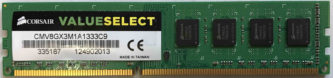 Corsair 8GB PC3-10600U 1333MHz