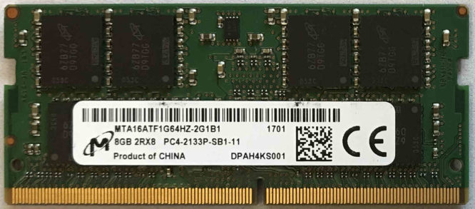 Micron 8GB PC4-2133P