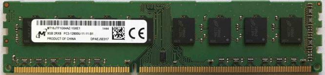 Micron 8GB PC3-12800U 1600MHz