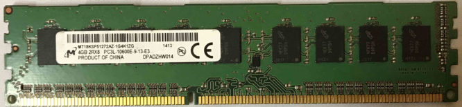 Micron 4GB PC3L-10600E 1333MHz