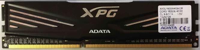 Adata 4GB PC3-12800U 1600MHz