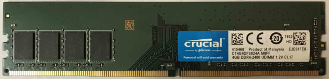 Crucial 4GB PC4-2400