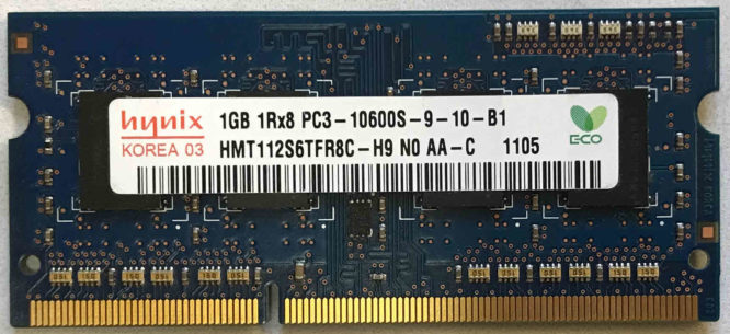 Hynix 1GB PC3-10600S 1333MHz