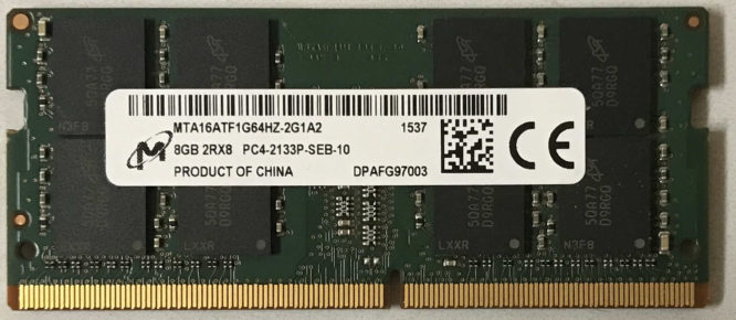 Micron 8GB PC4-2133P-SEB-10