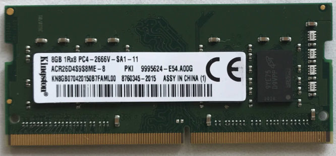 Kingston 8GB PC4-2666V-SA1-11