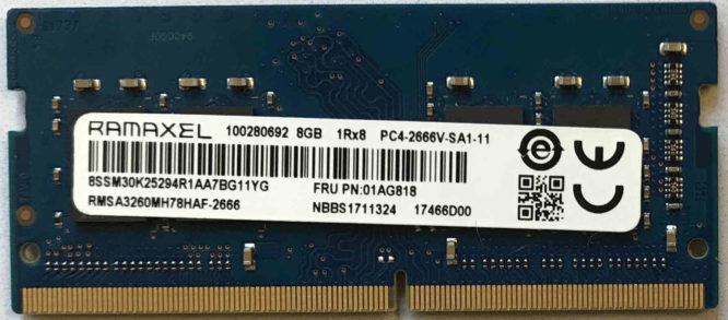 Ramaxel 8GB PC4-2666V-SA1-11