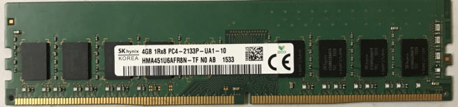 SKhynix 4GB PC4-2133P-UA1-10