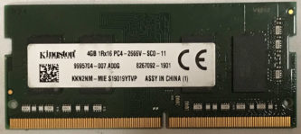 Kingston 4GB PC4-2666V-SC0-11